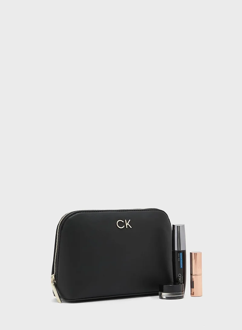 CALVIN KLEIN Re-Lock Zip Around Cosmetic Bag
