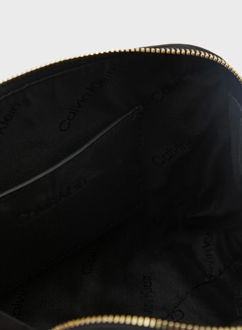 CALVIN KLEIN Re-Lock Zip Around Cosmetic Bag