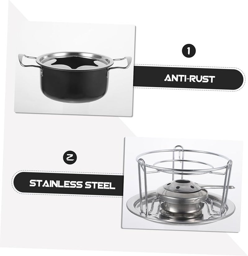 Diy Cheese Heating Pot Melting Furnace Baking Utensil Set for Restaurant Store - Image 4