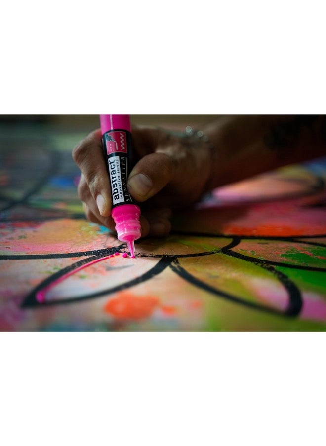 SENNELIER Abstract Acrylic Liner 27Ml Cadmium Red Light Hue  - Image 3