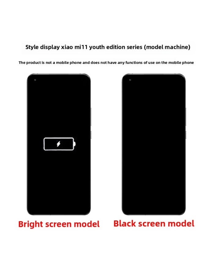 BA Gang Mobile Phone Model Suitable For Xiaomi 11 Youth Vitality Mobile Phone Model For Xiaomi 11 Youth Model Machine-Applicable Models:Bright Screen-For Xiaomi 11 Youth Glass White  - Image 4