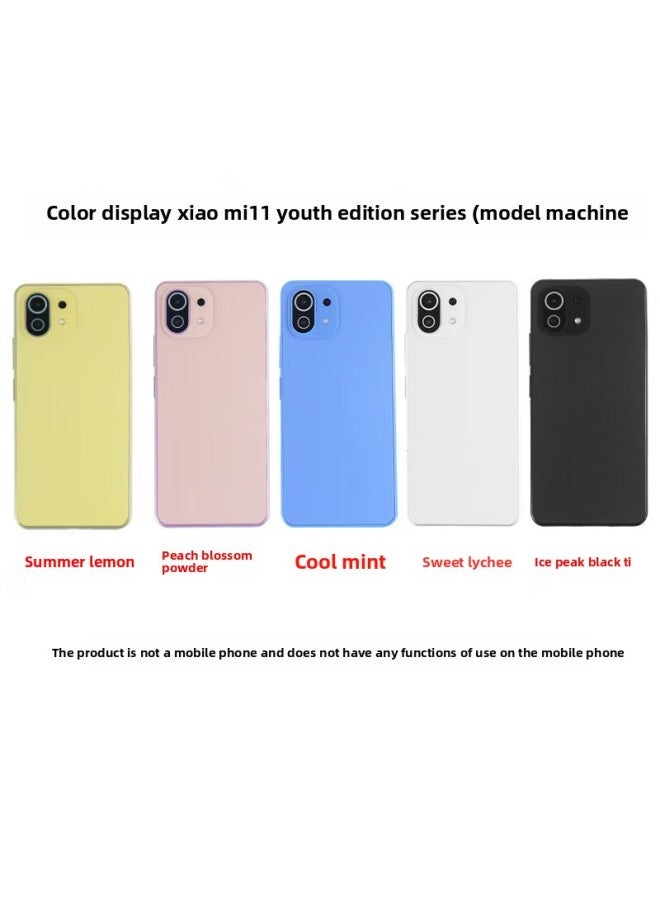 BA Gang Mobile Phone Model Suitable For Xiaomi 11 Youth Vitality Mobile Phone Model For Xiaomi 11 Youth Model Machine-Applicable Models:Bright Screen-For Xiaomi 11 Youth Glass White  - Image 1