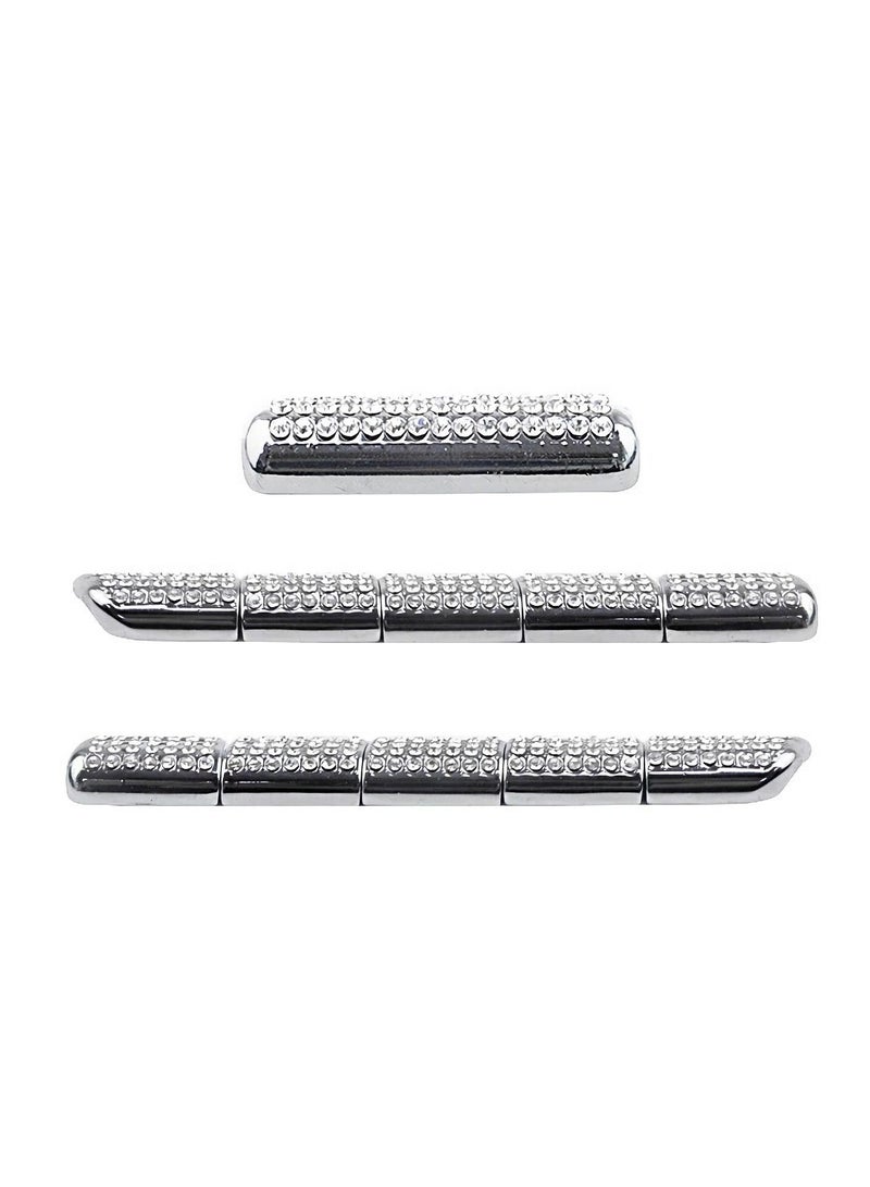 Car Air Conditioner on Interior Accessorise, Bling Rhinestone Crystal Decals for Mercedes Benz W205 C300 E300 E350 E400 W212 W213 CLS GLC EQC (11PCS) - Image 1