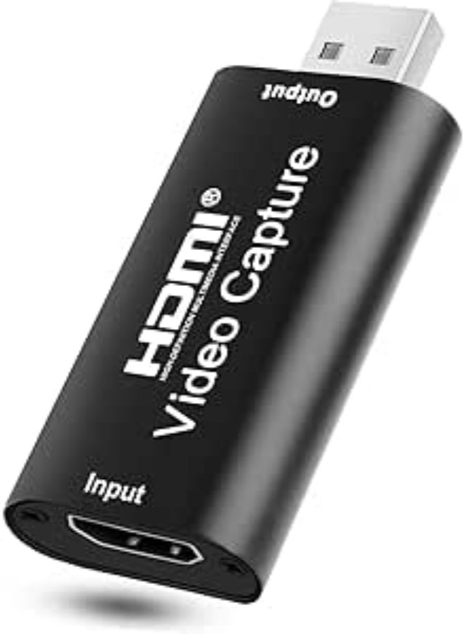 كارت التقاط فيديو HDMI إلى USB | تسجيل Full HD 1080P 30FPS للكاميرات والألعاب والبث المباشر - Image 1
