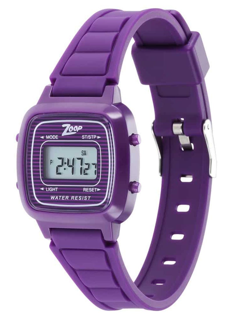 Zoop Kids Unisex Digital Round Shape Plastic Wrist Watch 16017PP03 - 32.45 Mm - Image 3