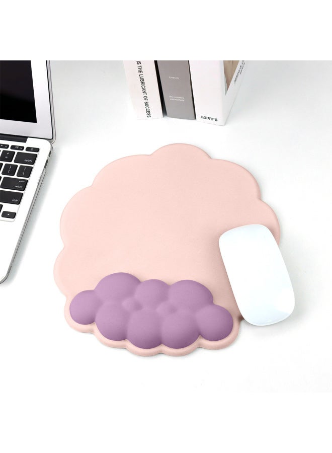 Personalized Cloud Silicone Wrist Mouse Pad Creative Color Skin-friendly Non-slip Foam Cotton Keyboard Wrist Pad Wholesale 