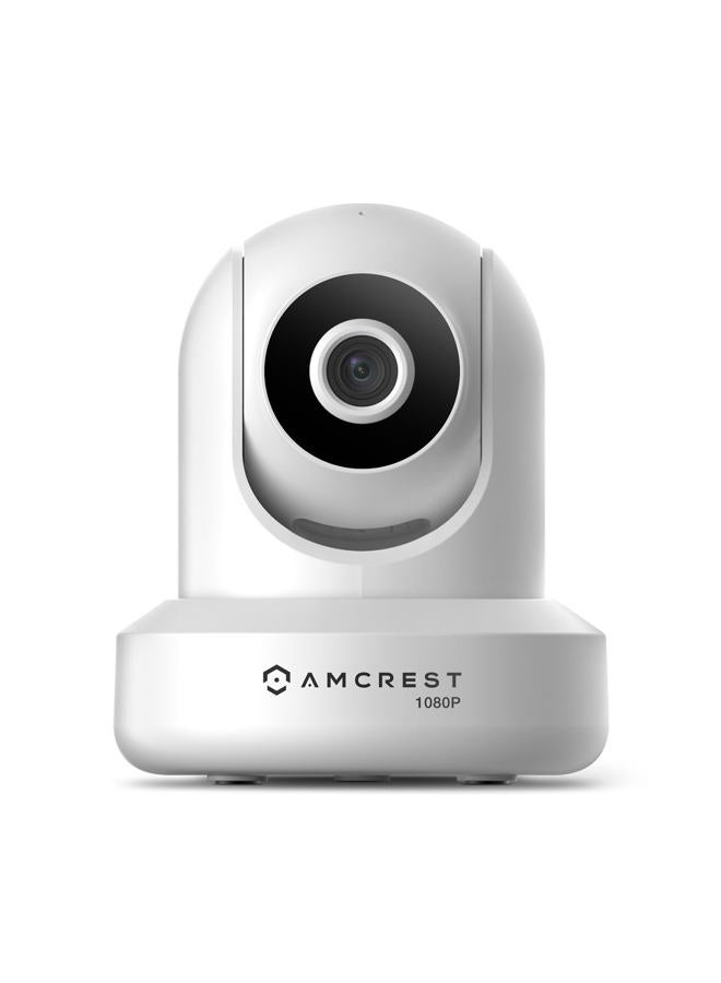 AMCREST 1080P WiFi Security Camera 2MP Indoor Pan/Tilt Wireless IP Camera, IP2M-841W (White) - Image 1
