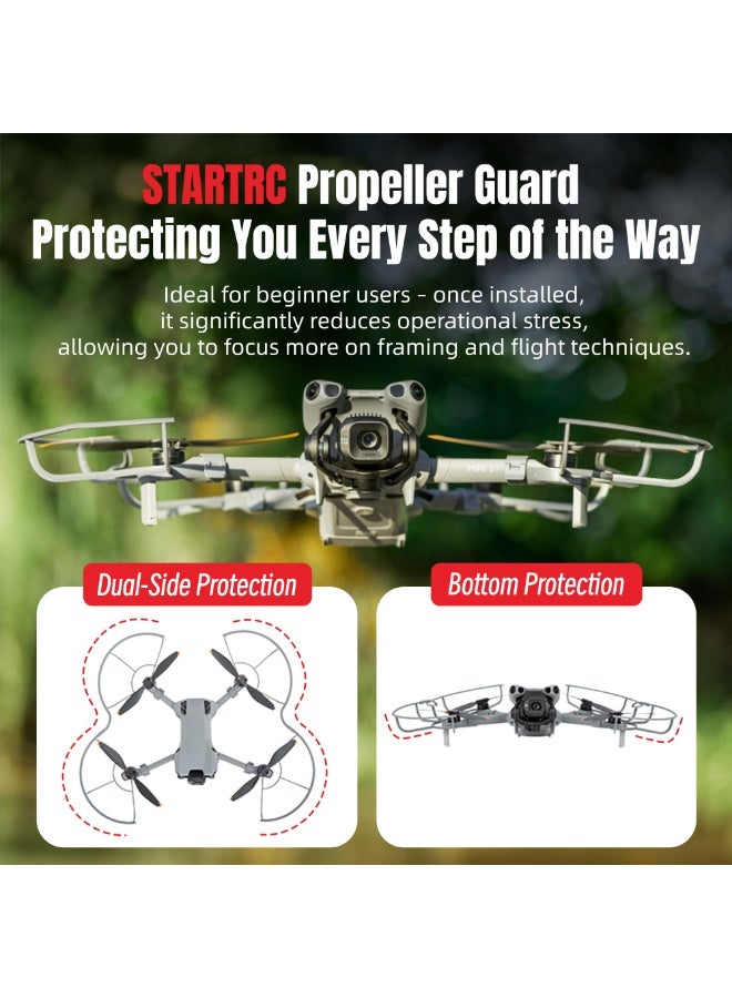 STARTRC Propeller Guards for DJI Mini 5 Pro, Quick Release Removable Paddle Blades Protector, Propellers Anti-Collision Ring, DJI Mini 5 Pro Accessories - Image 3