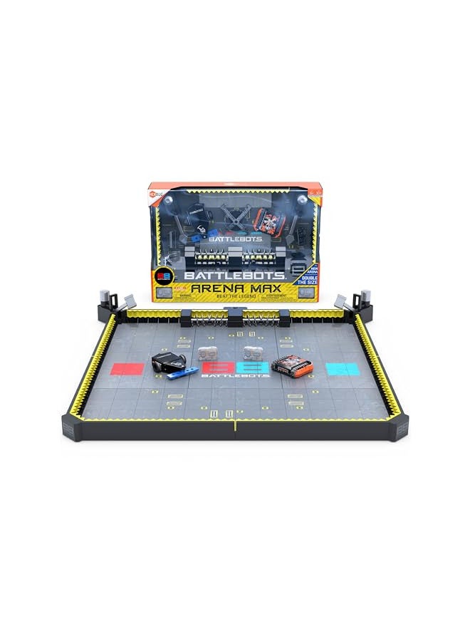 HEXBUG BattleBots Arena MAX, Remote Control Robot Toys for Kids with Over 30 Pieces, STEM Toys for Boys & Girls Ages 8 & Up, Batteries Included - Image 1