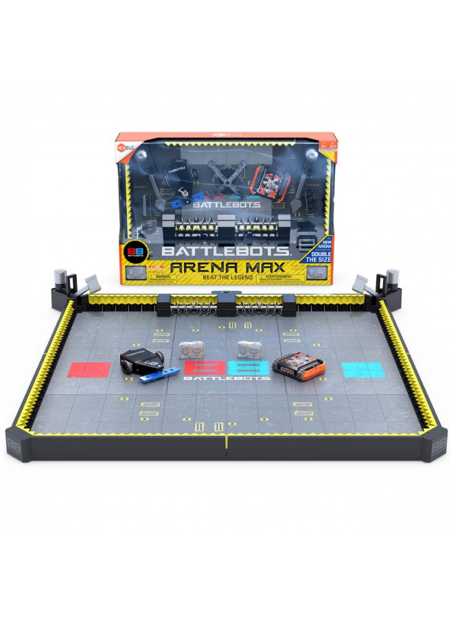 HEXBUG BattleBots Arena MAX, Remote Control Robot Toys for Kids with Over 30 Pieces, STEM Toys for Boys & Girls Ages 8 & Up, Batteries Included - Image 2