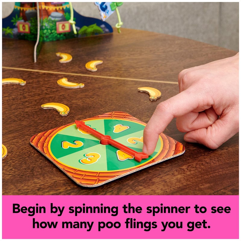 Spin Master Games ألعاب سبين ماستر، قرد يرى قرد يفعل، لعبة تفاعلية للأطفال، تشمل عجينة قابلة للعجن برائحة الموز، لعبة حسية مضحكة، 2-4 لاعبين، للأعمار من 4 سنوات وما فوق - Image 3