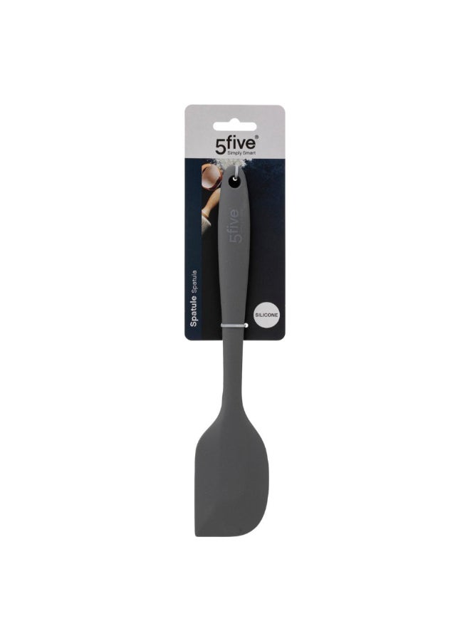 Five Simply Smart Flexible Heat-Resistant Silicone Spatula Grey 1.4 x 5.6 x 28 cm 100226A - Image 2