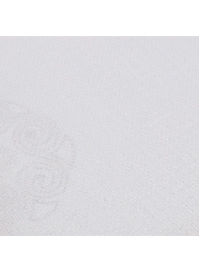 MEHALLA MEHALLA Fitted Sheet Set - Square Sateen  - King White- 100% Egyptian Cotton  - Image 4