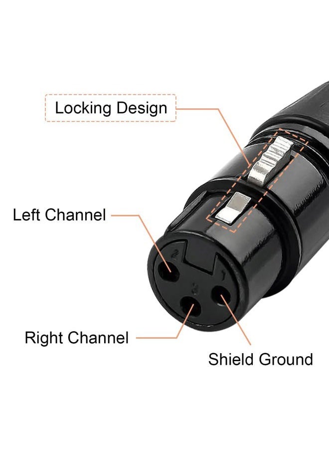 SAHENITEANA 10 قطع موصل لحام XLR 3 دبابيس، 5 ذكر و 5 أنثى موصل ميكروفون، مقبس صوت ميكروفون لتوصيل عالي و ضوضاء منخفضة جداً - Image 4