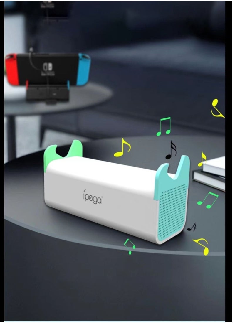 Ipega - Nintendo Switch Protable Speaker Charging Dock Stand - Image 1
