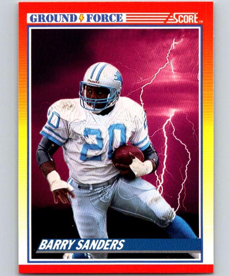 1990 #325 Barry Sanders Detroit NM-MT Football