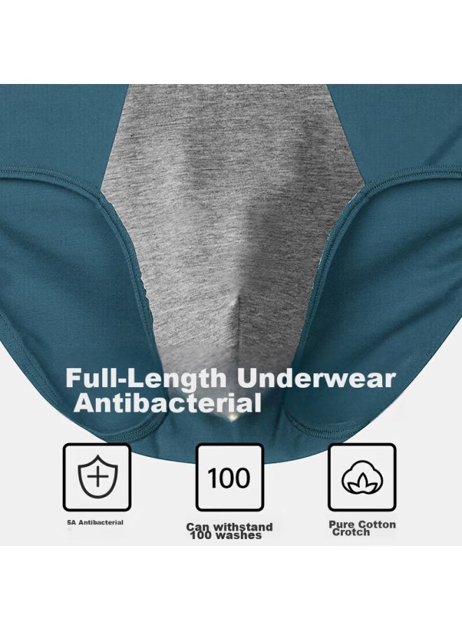 Athlete Jianjian Men's Underwear, Men's Briefs, Breathable Elastic Cotton Shorts, Mid-rise Underpants, Seamless, 5a Antibacterial, 3-pack - Image 5