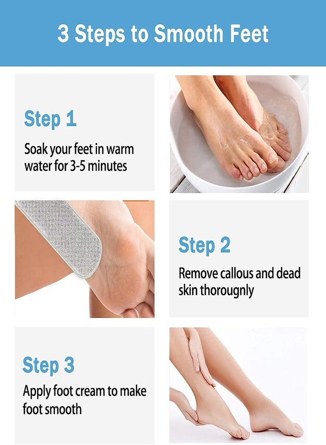 HEXONIQ® Foot File, Double Sided Pedicure Foot Scrubber Scraper Callus Remover, Foot Rasp for Cracked Heel and Foot Corn Removal, Dead Skin Exfoliator for Feet (Pink) - Image 5