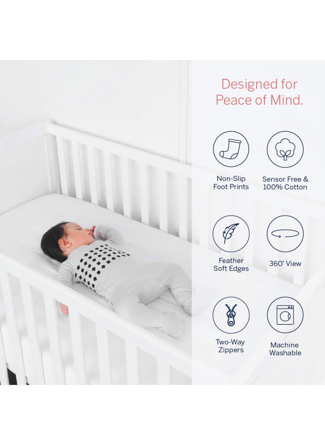 Breathing Wear Pajamas - 9M, Powder Blue