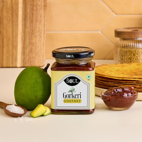 ADF Soul Gorkeri Chutney | A sweet mango chutney crafted with mango chunks, jaggery, and traditional spices | Enjoy it as a delicious side with Indian breads or as a tasty addition to your everyday meals | 325 g. - Image 5