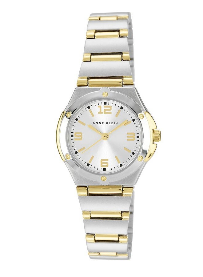 ANNE KLEIN Women's Bracelet Watch, Silver/Gold - Image 1