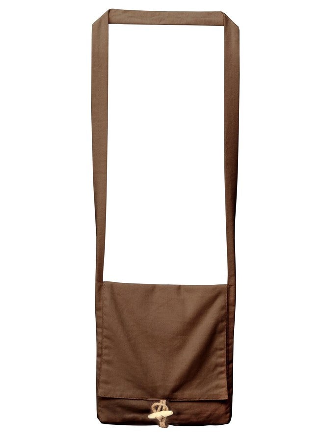 PROCOS Viking Canvas Shoulder Bag, Renaissance Medieval Small Pilgrim Pouch Bag - Image 1
