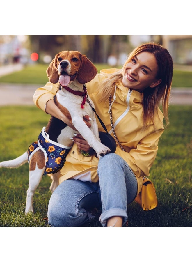 Mumoo Bear Dog Nappies Female - Washable Female Period Pants for Dogs Pets, Incontinence Reusable Dog Heat Diapers 3Pack - Image 3