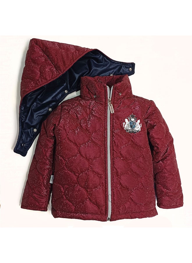 BabyShoora - Baby Boys Long Sleeves Jacket With Removable Hoodie Jacket - Image 1