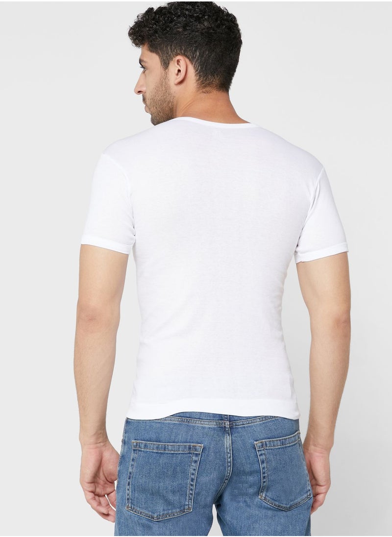 Rib T-Shirt with Antibacterial Finish - pzsku/Z8201FB2B766E96692961Z/45/_/1698932325/f15b2300-8922-46bf-8b70-21180a3e72d9