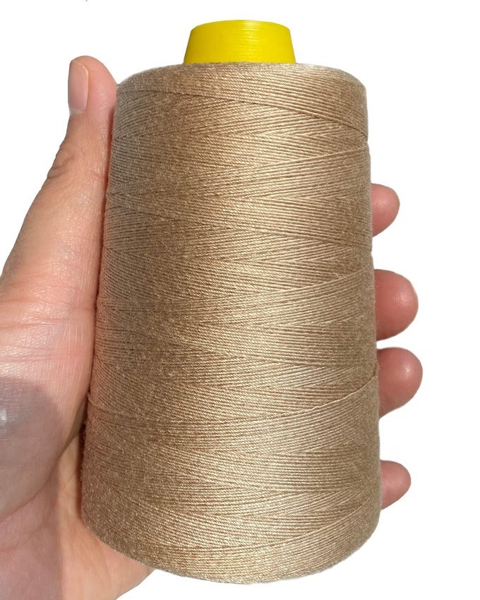 HAIR 950 METERS PROFESSIONAL HUMAN HAIR SEWING THREAD WIG MAKING THREAD WEAVING THREAD BEIGE