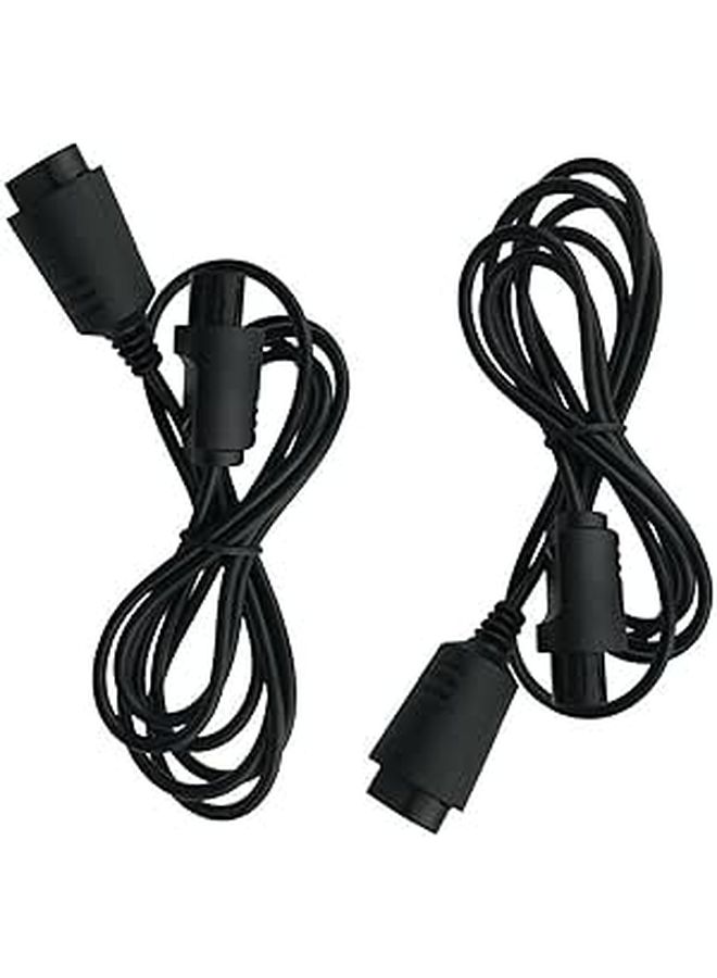 Gaming Controller Extension Cable Cord Wire for Nintendo 64 Console Black Accessory - Image 1