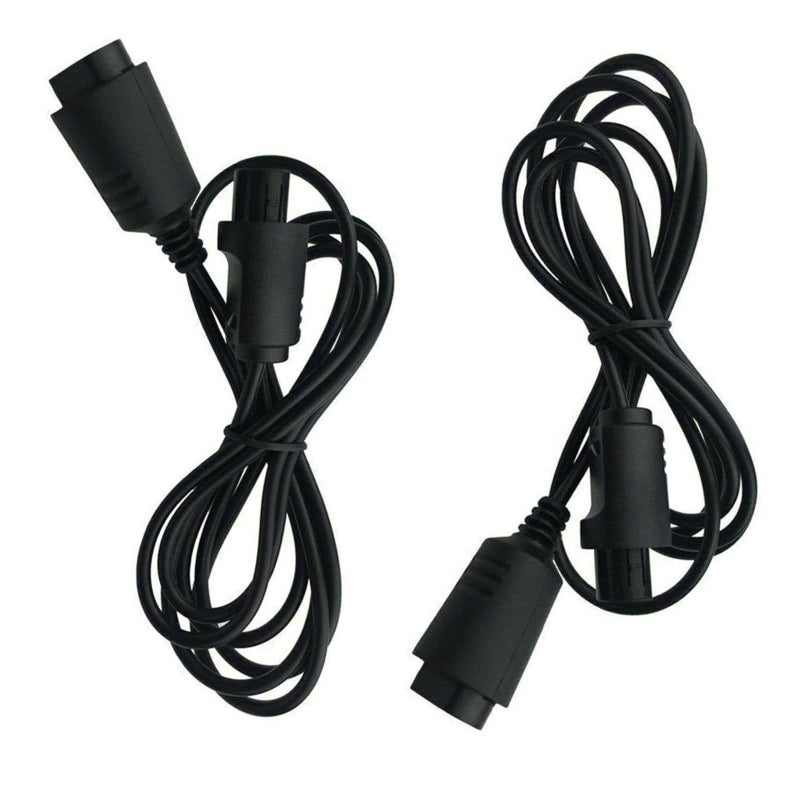 Gaming Controller Extension Cable Cord Wire for Nintendo 64 Console Black Accessory - Image 2