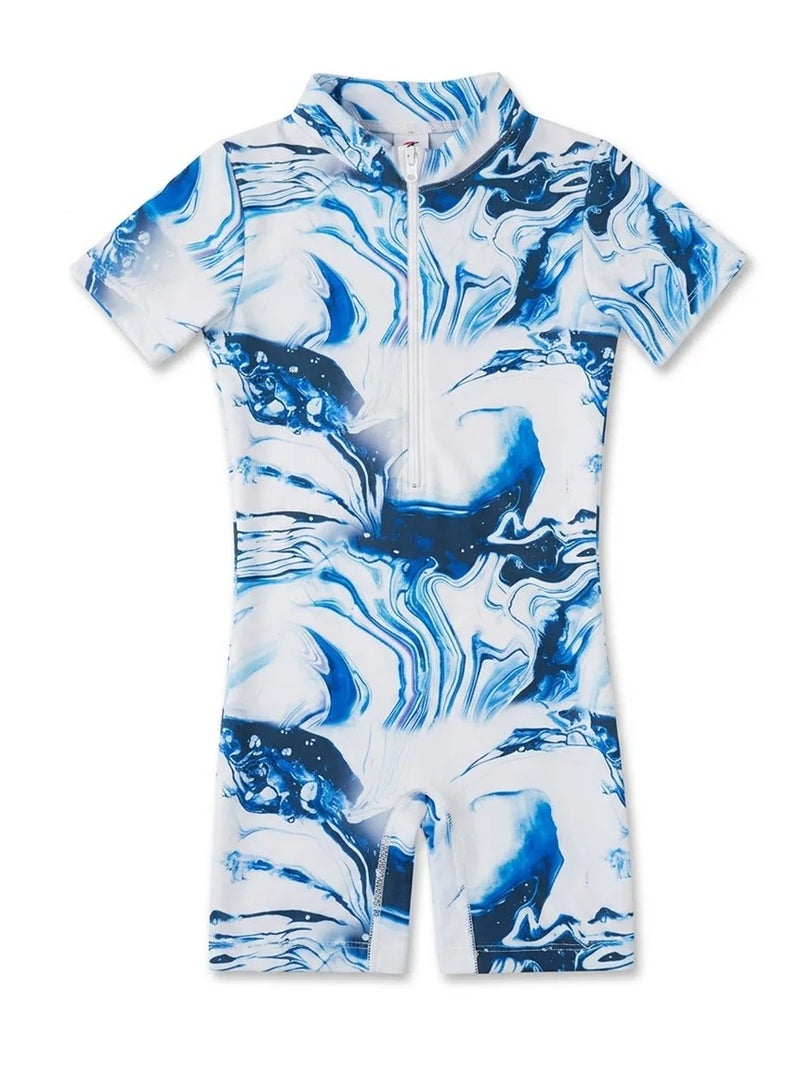 Onda Quick-Dry Stretch Lycra Swimsuit for Girls - Image 1