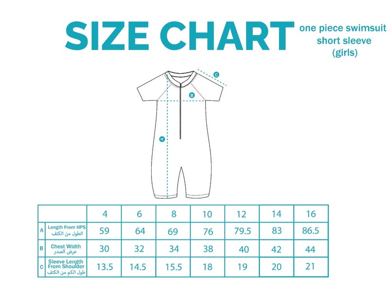 Onda Quick-Dry Stretch Lycra Swimsuit for Girls - Image 2