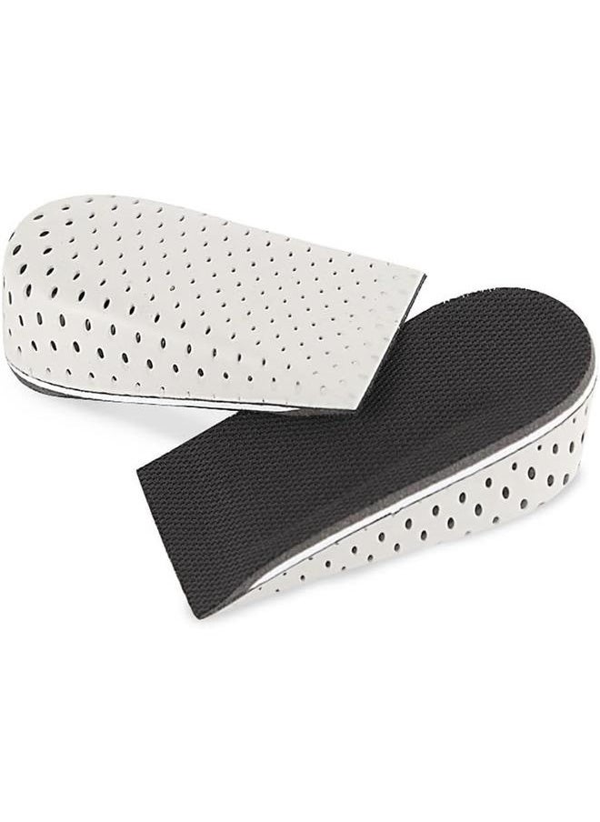 yongsheng Memory Foam Invisible Height Increasing Insoles Height Elevator Insoles Heel Lift Shoe Pad 3CM  - Image 3