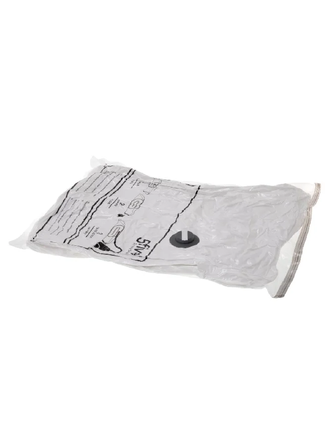 Five Simply Smart 10-Piece Air-Flat Zipper Closure Vacuum Storage Bag Set Clear 25 x 1.1 x 8 cm 105416