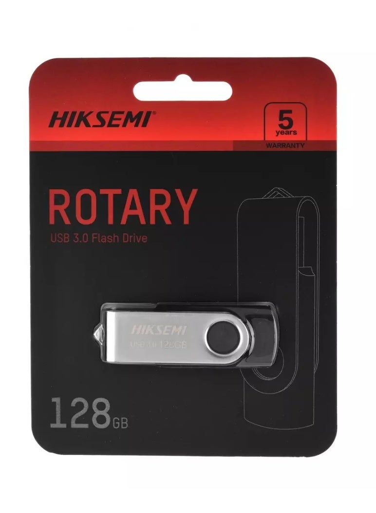 HIKSEMI 128GB Rotary USB flash drive USB 3 - Image 1