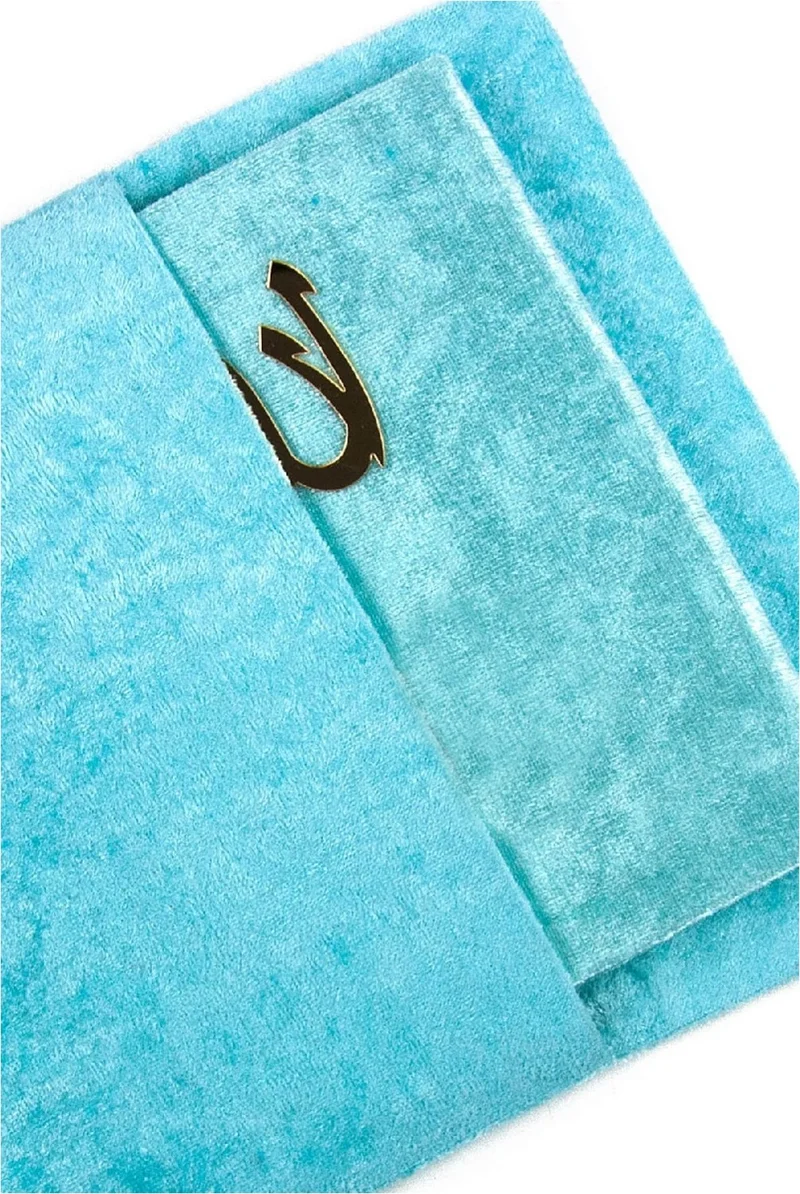 ايهفان اونلاين 10 Velvet Covered Yasin Books - Bag Size - With Rosary - Pouch - Boxed - Blue Color - Mevlit Gift