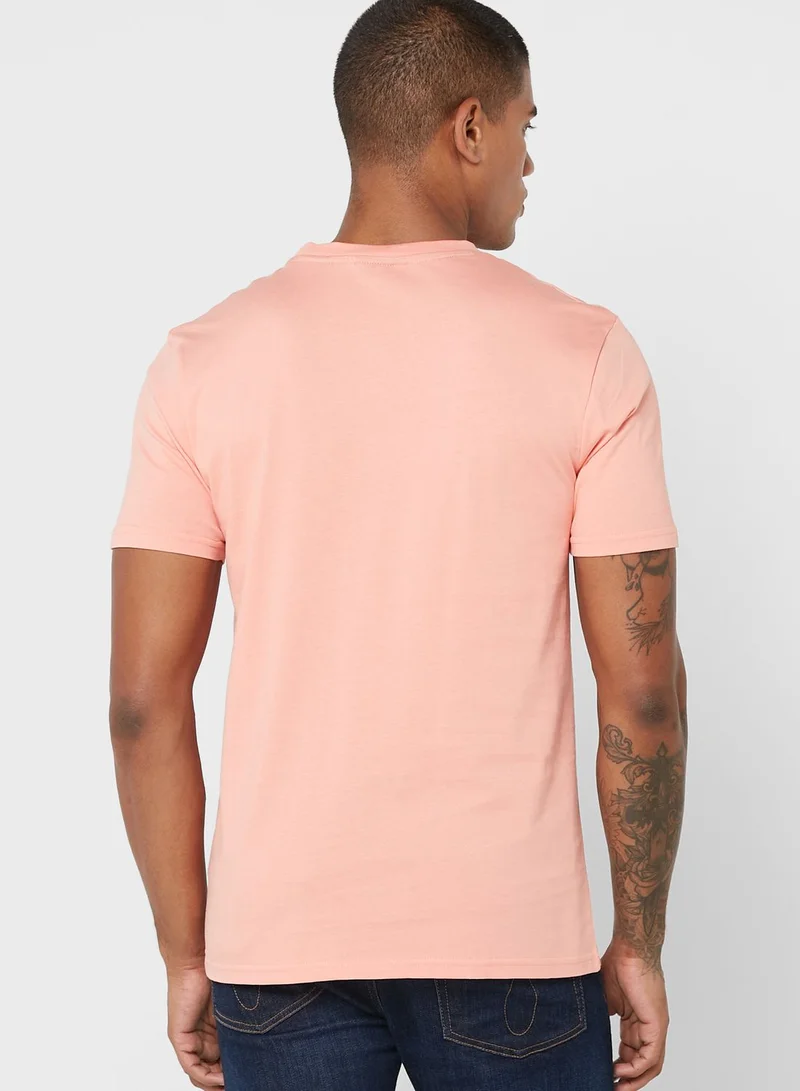 NAUTICA Logo Crew Neck T-Shirt