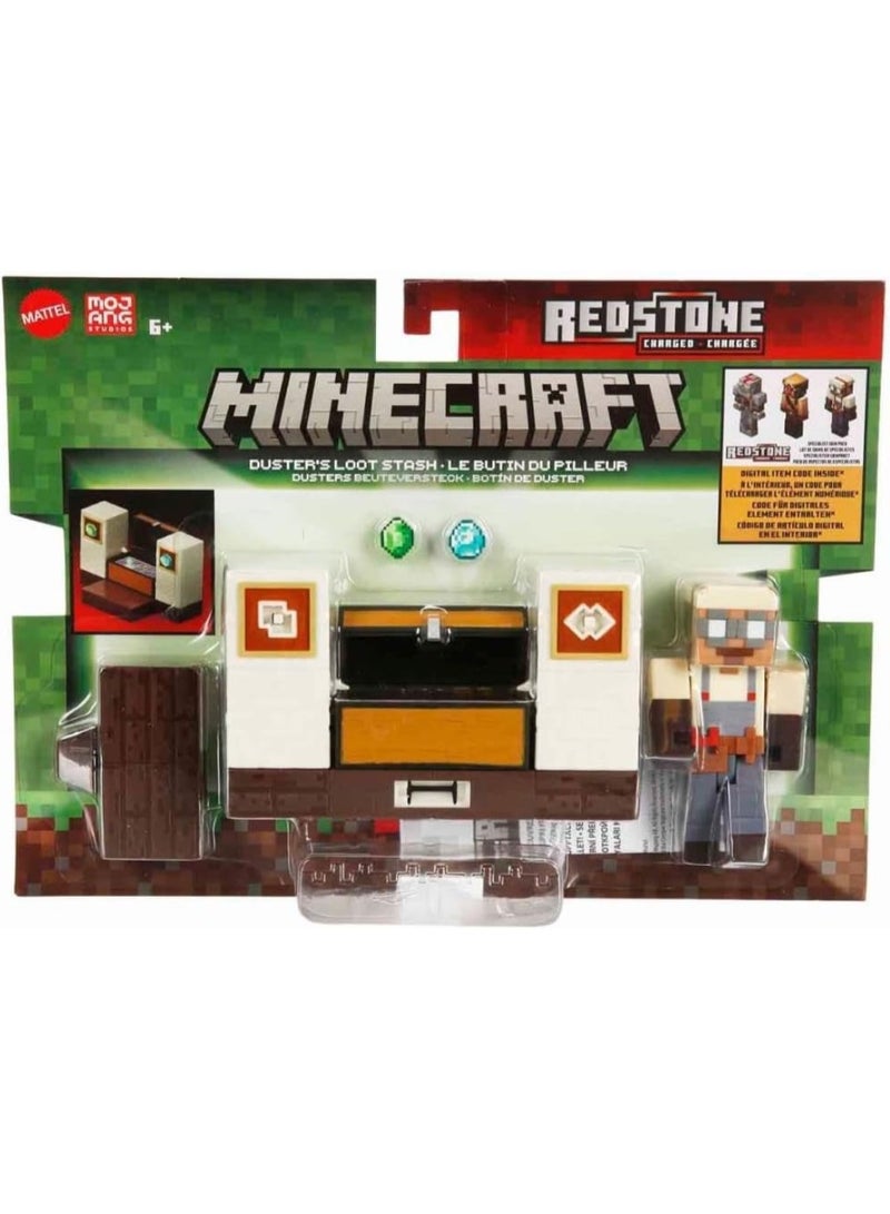 Mattel Games Minecraft: Redstone Charged - Duster's Loot Stash - Image 4