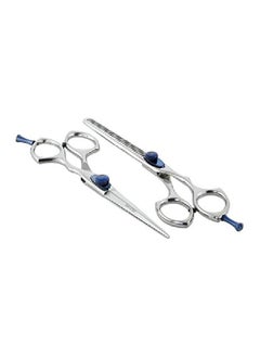 Suvorna 6" Hair Cutting Scissors & Thinning Shears Set Professional Razor Edge Hair Scissors Japanese Stainless Steel Hair Thinning/Cutting Shears For Barber/Salons Exclusive For Women/Men/Home  - Image 3