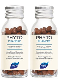 Phyto Phyto Phytophanere Natural Hair Loss Thinning Dietary Supplement, 2 x 120 Capsules  - Image 1