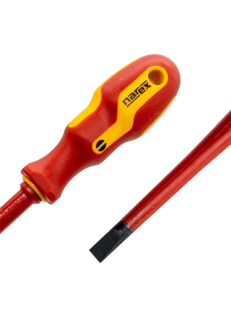 NAREX 834007 Slim Series Electrician Insulated Flat Screwdriver 6.5X150 mm  - Image 2