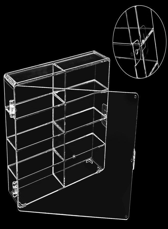 Frcctre 4 Pack Acrylic Display Case for 1/64 Scale Matchbox Wheels Toy, 32 Slots Toy Cars Storage Organizer Box with Clear Dustproof Cover, 7.5 X 6.75 X 1.75 Inches - Image 4
