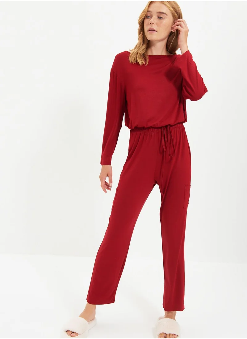 trendyol Knitted Pyjama Set