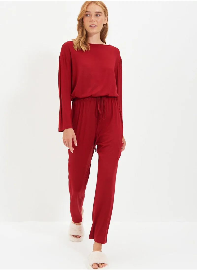 trendyol Knitted Pyjama Set