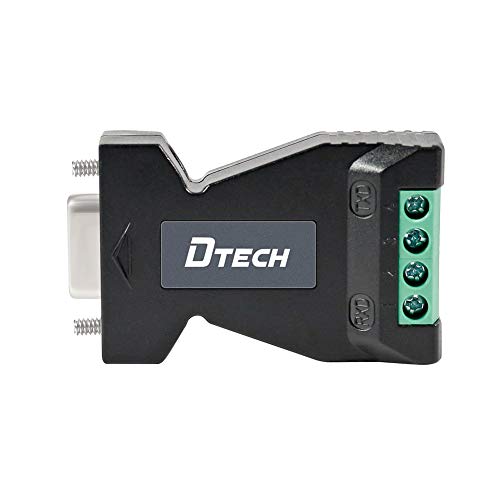 DTech RS232 to RS485 Converter Serial Adapter with 4 Position Terminal Block for Long Haul Data Communication Supports 600W Anti-Surge - Image 3