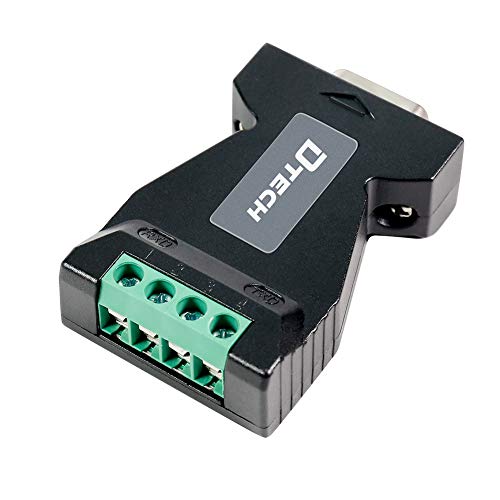DTech RS232 to RS485 Converter Serial Adapter with 4 Position Terminal Block for Long Haul Data Communication Supports 600W Anti-Surge - Image 4