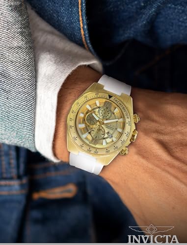 Invicta Men's 24578 Aviator Analog Display Quartz White Watch - Image 2