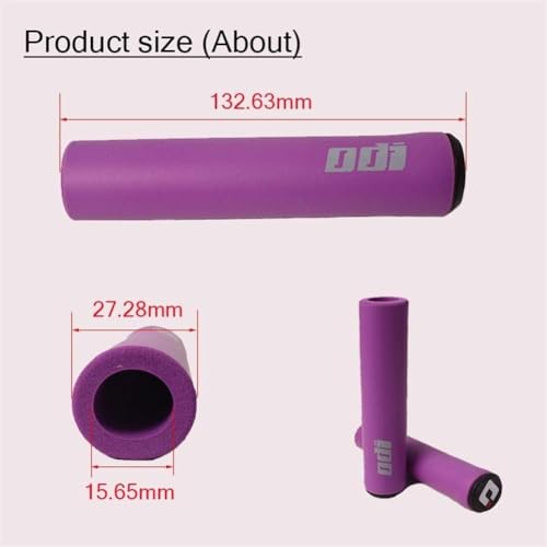 FCCRACING FCC Racing Present ODI Bicycle Grip Handlebar Grips Soft Bike Accessories (Red) - Image 4
